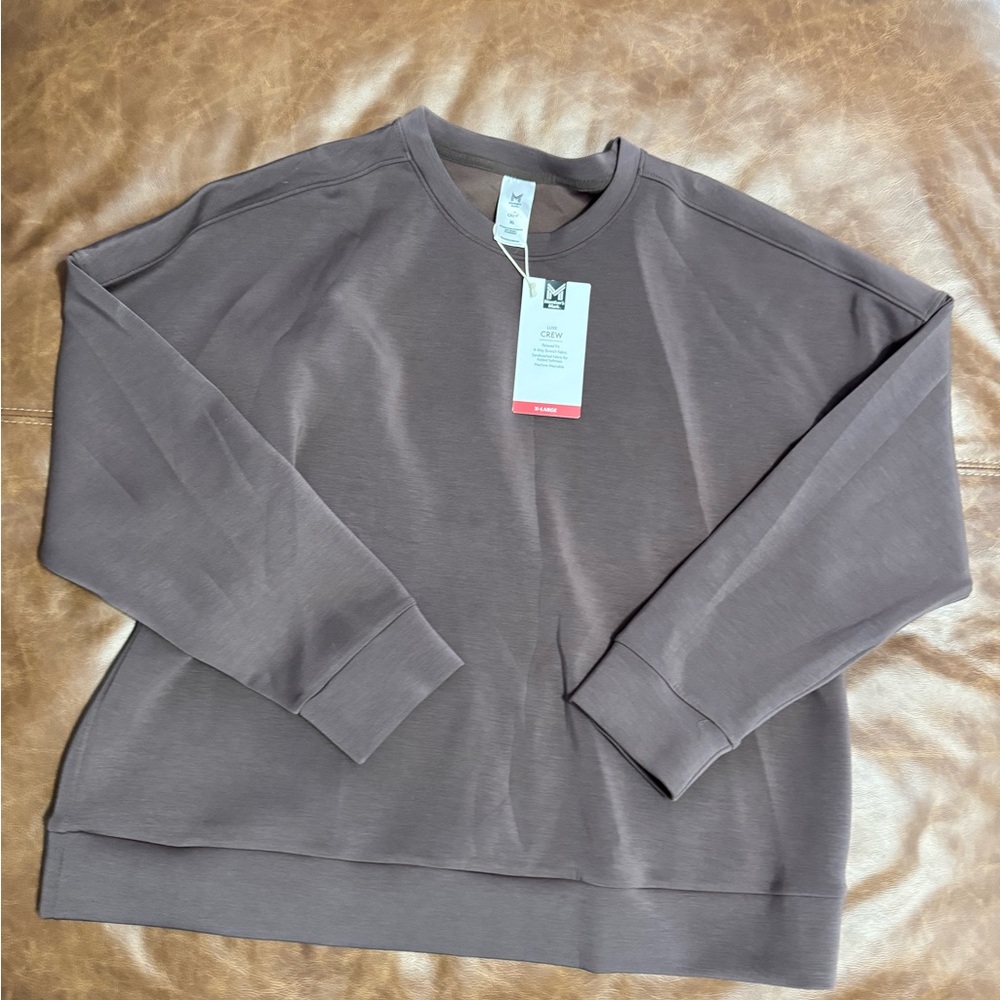 Women's Crewneck Sweater in Plum